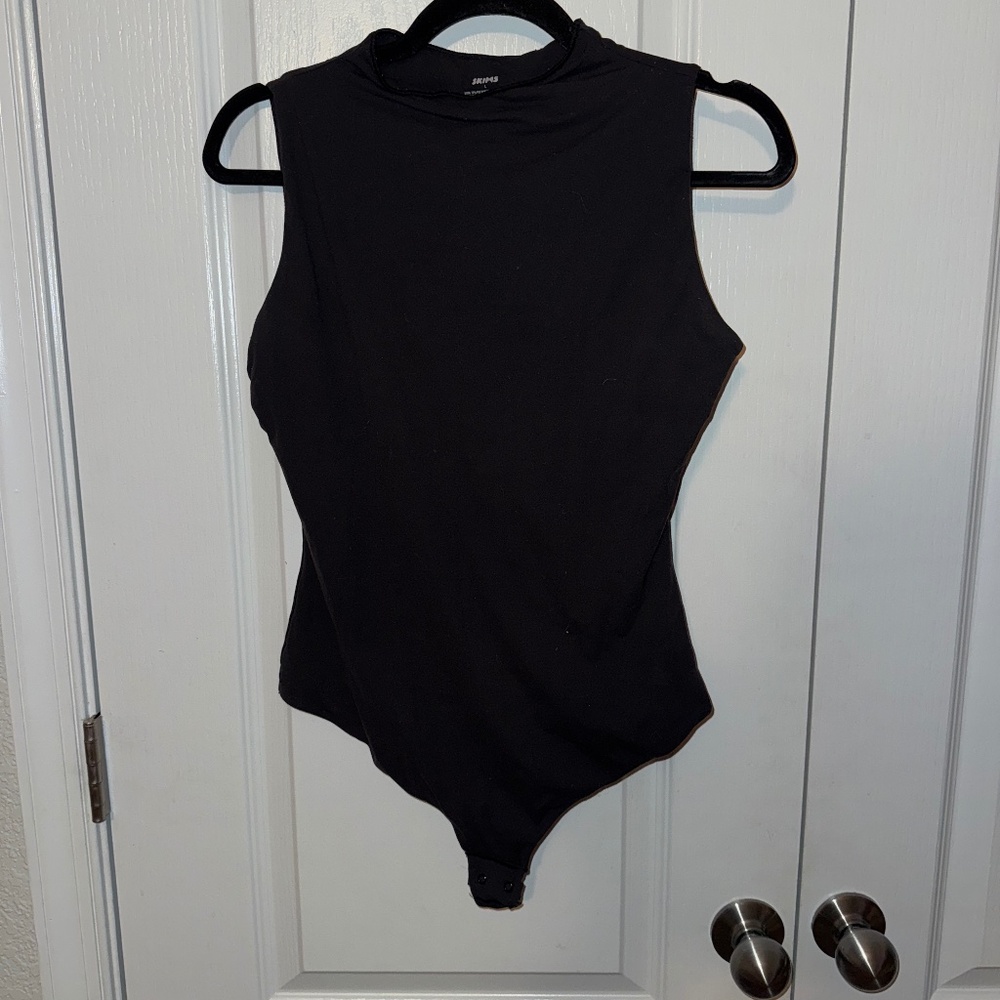 SKIMS High-Neck Sleeveless Bodysuit